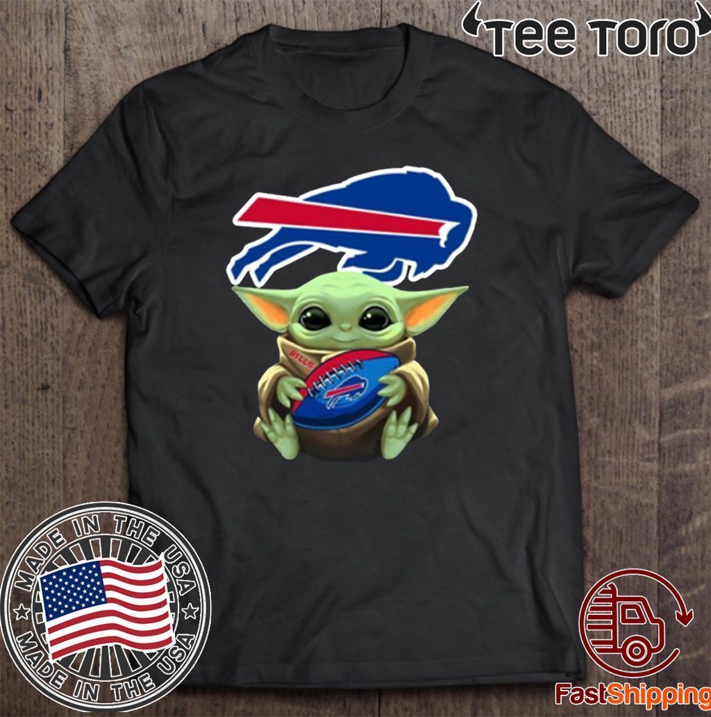 Baby Yoda Hug Buffalo Bills 2020 T-Shirt