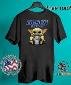 Baby Yoda Hug Busch Light Limited Edition T-Shirt