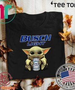 Baby Yoda Hug Busch Light Limited Edition T-Shirt