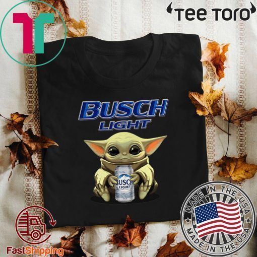 Baby Yoda Hug Busch Light Limited Edition T-Shirt