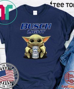 Baby Yoda Hug Busch Light Limited Edition T-Shirt