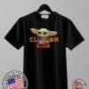 Baby Yoda Hug Clemson Tigers t-shirts