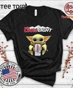 Baby Yoda Hug Coors Light 2020 T-Shirt