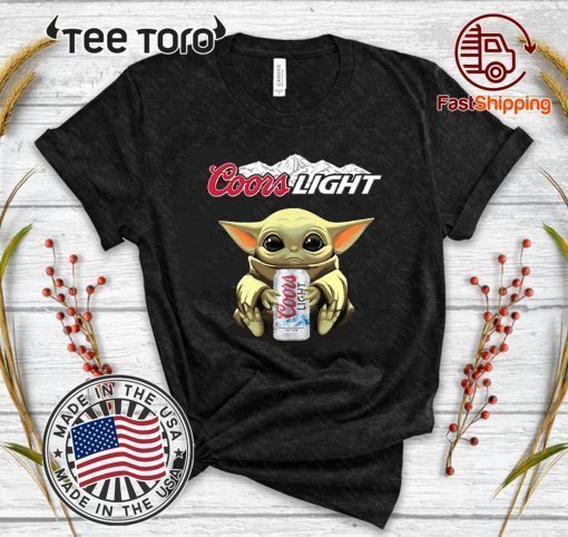 Baby Yoda Hug Coors Light 2020 T-Shirt