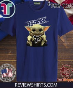 Baby Yoda Hug Fox Racing Unisex T-Shirt