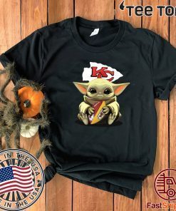 Baby Yoda Hug KC Limited Edition T-Shirt