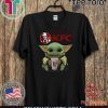 Baby Yoda Hug KFC Offcial T-Shirt