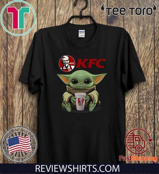 Baby Yoda Hug KFC Offcial T-Shirt