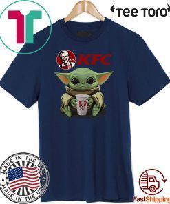 Baby Yoda Hug KFC Offcial T-Shirt