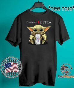 Baby Yoda Hug Michelob Ultra T Shirt