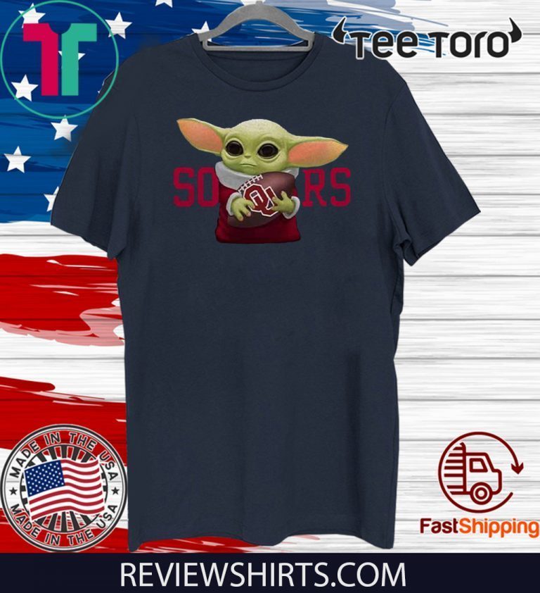 Original Baby Yoda Hug Oklahoma Sooners T-Shirt