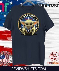 Baby Yoda Hug Us Air Force Offcial T-Shirt