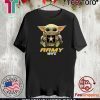Baby Yoda Hug Us Army Wife Tee Shirt