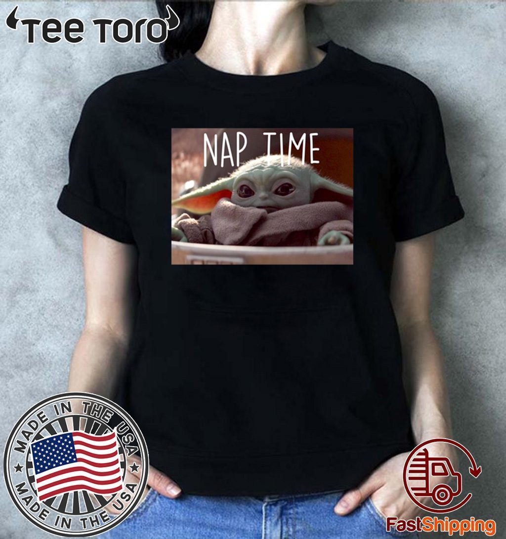 Baby Yoda Mandalorian The Child Nap Time For T Shirt