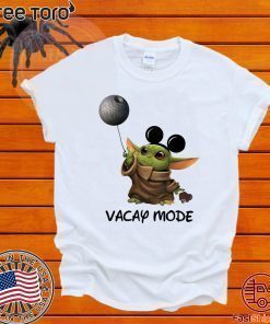 Baby Yoda Mickey mouse Vacay Mode Classic T-Shirt