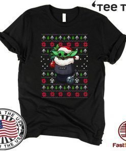 Baby Yoda Santa Stocking christmas Xmas For T-Shirt