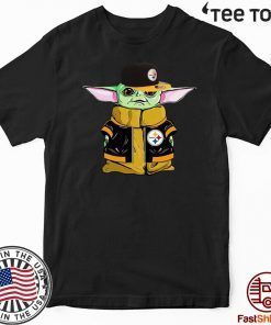 Baby Yoda Steelers player Offcial T-Shirt