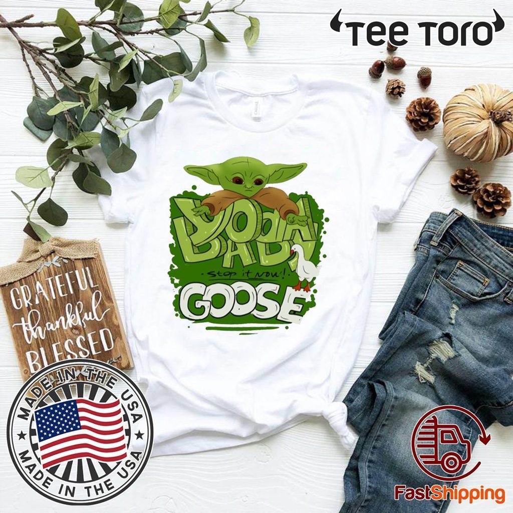 Baby Yoda Stop It Now Goose 2020 T-Shirt