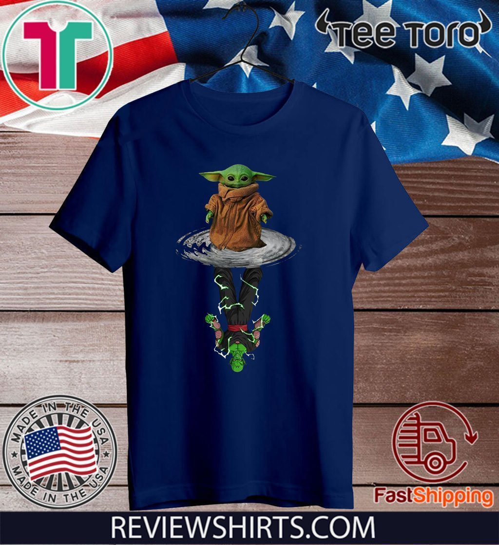Baby Yoda Water Reflection Piccolo Classic T-Shirt