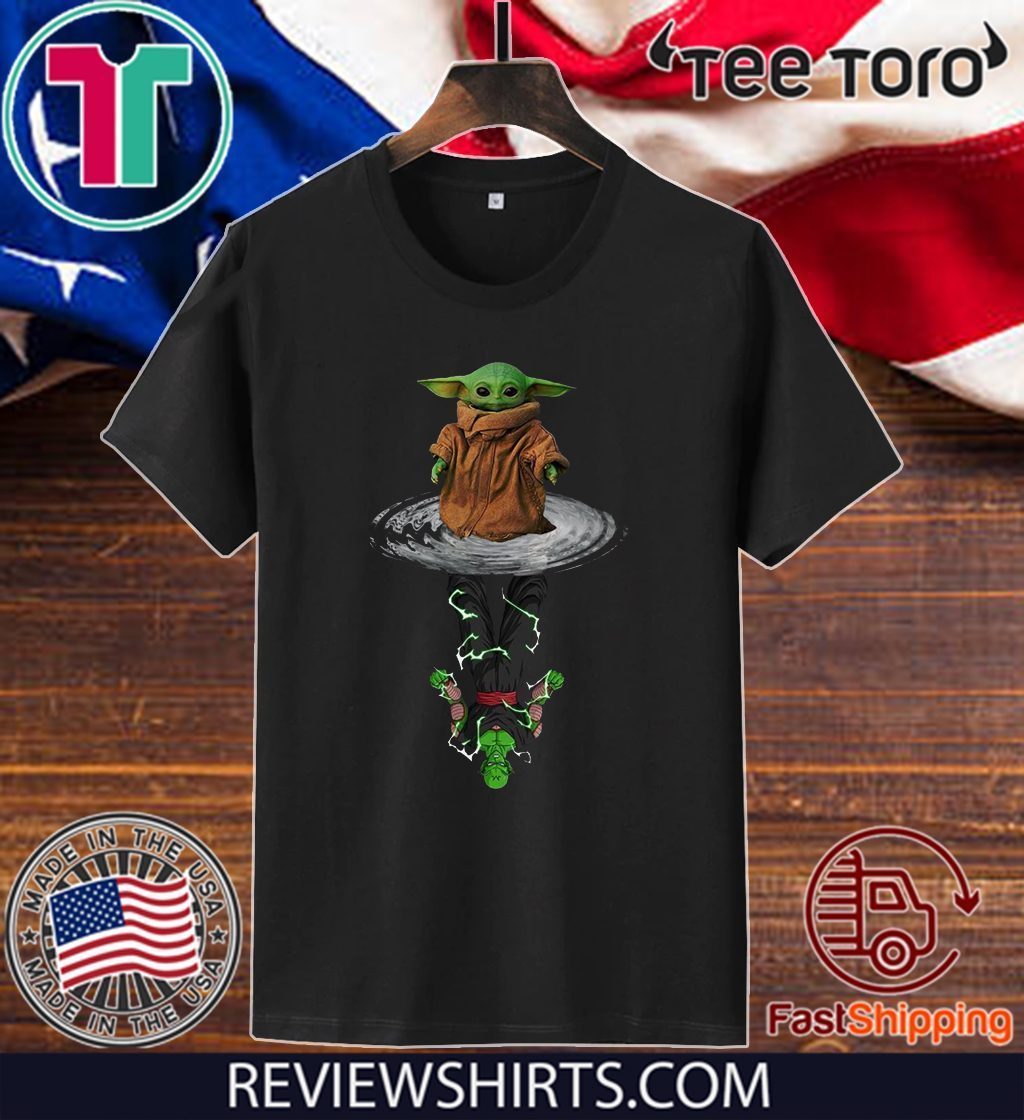 Baby Yoda Water Reflection Piccolo Classic T-Shirt