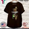 Baby Yoda and Baby Groot Water Reflection Master Yoda and Groot Shirts
