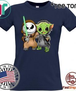 Baby Yoda and Jack Skellington Offcial T-Shirt
