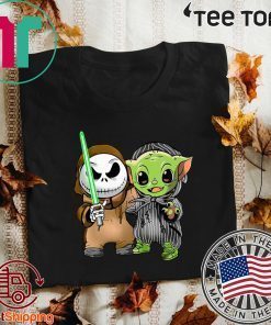 Baby Yoda and Jack Skellington Offcial T-Shirt