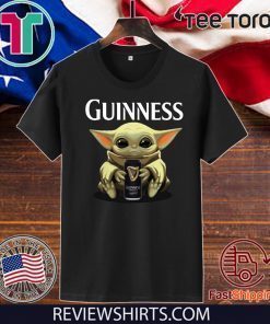 Baby Yoda hug Guinness beer Shirts