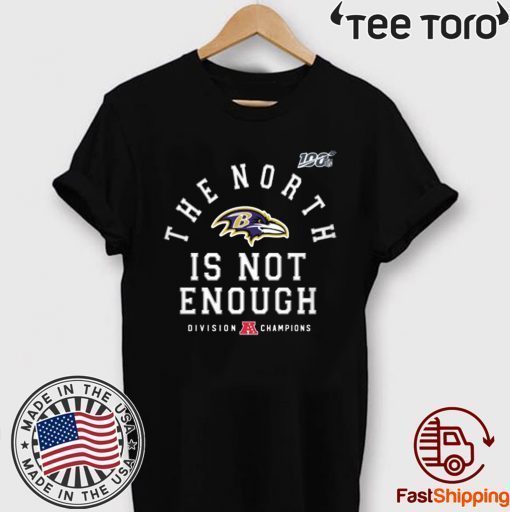 Womens Baltimore Ravens The North Is Not Enough Tee Shirt