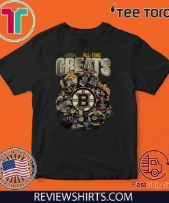 Boston Bruins All-time greats signature 2020 T-Shirt