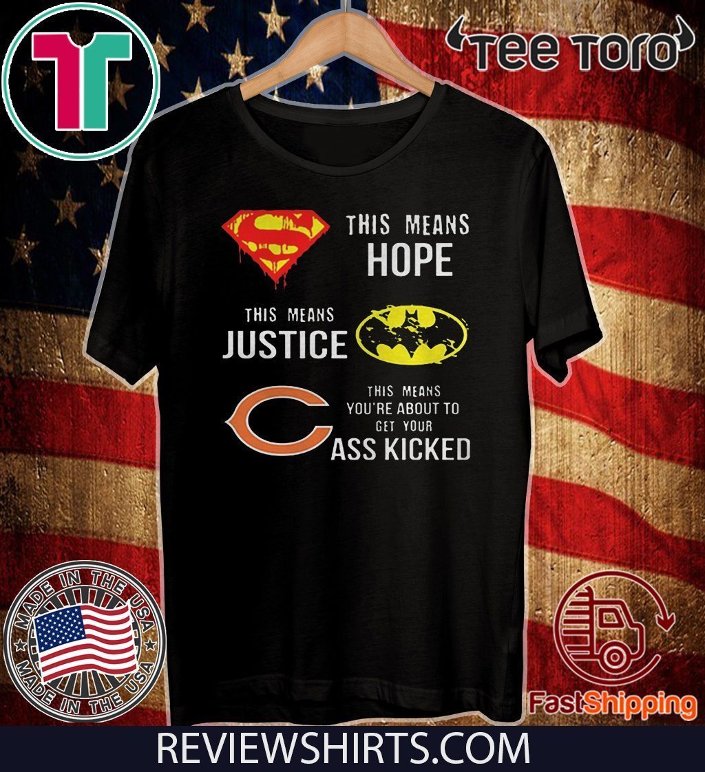 Superman Batman Green Bay Packers Mean Kick Your Ass T-Shirt - T