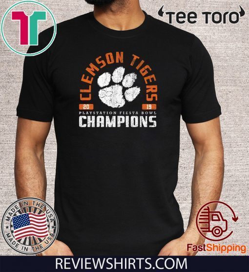 Clemson Fiesta Bowl Champions 2019 Offcial T-Shirt