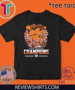 Clemson Tigers Players 2019 Acc conference champions Tee Shirt
