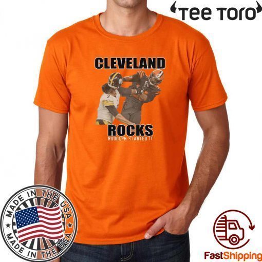 Cleveland Rocks Rudolph Started It Shirt T-Shirt