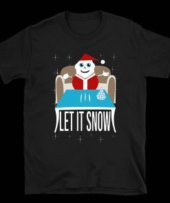Cocaine Santa Let It Snow TShirt
