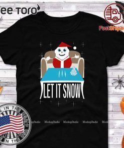 Original Cocaine Santa Let It Snow T-Shirt