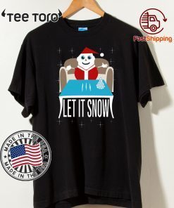 Original Cocaine Santa Let It Snow T-Shirt
