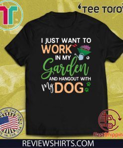Gardening Dog Lover Gardener Garden Pet tee shirts