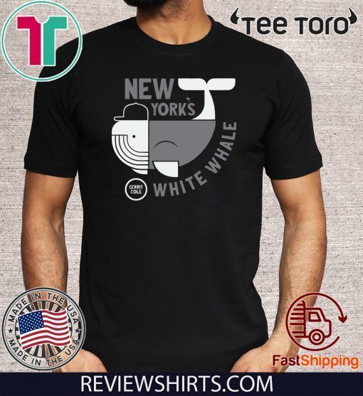 Offcial Gerrit Cole New York's White Whale T-Shirt