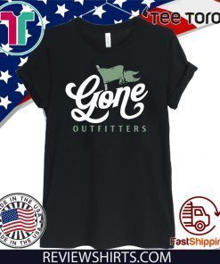 Gone Outfitters Flag Design Retro Graphic Offcial T-Shirt