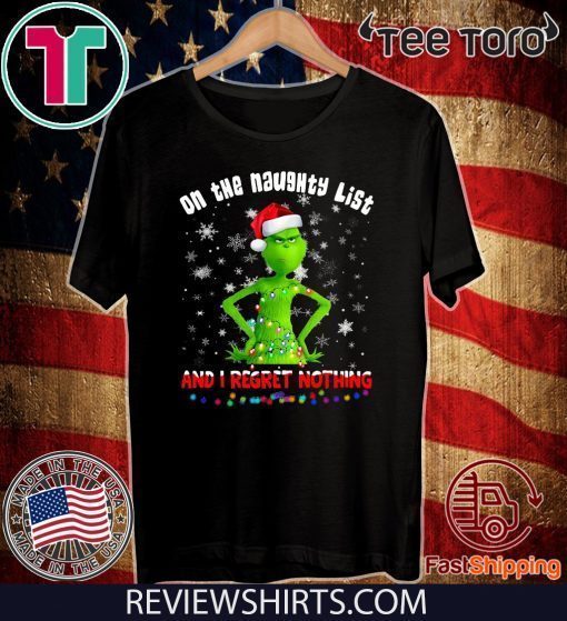 grinch naughty shirt