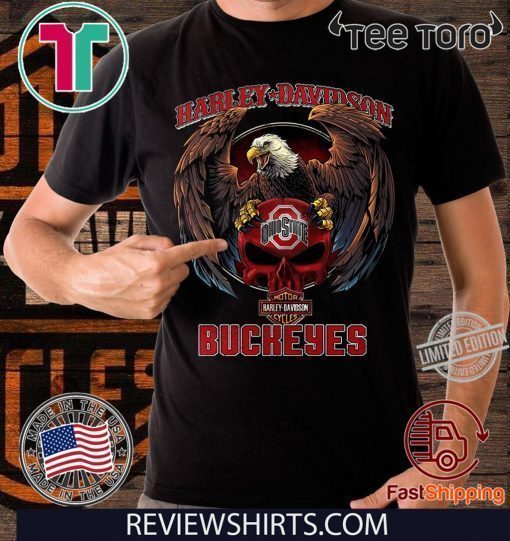 Harley Davidson Buckeyes For T-Shirt