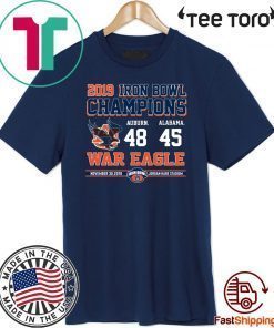 Iron bowl champions 2019 auburn tigers Shirt