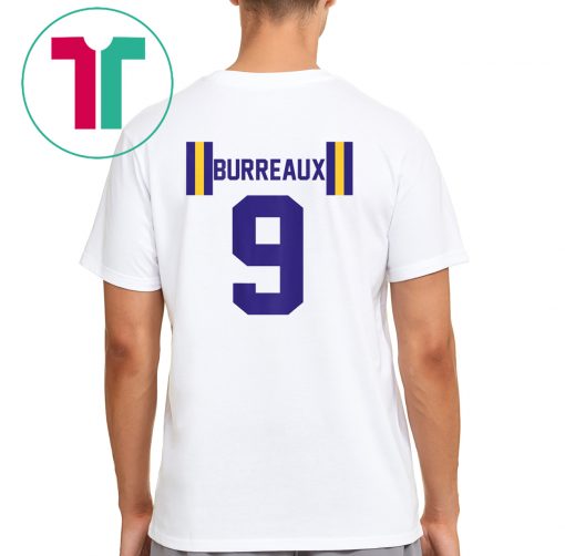 JOE BURREAUX NUMBER 9 BACK PRINT T-Shirt