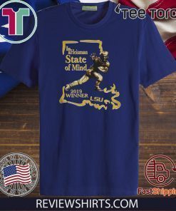 Joe Burrow Heisman LSU Unisex T-Shirt