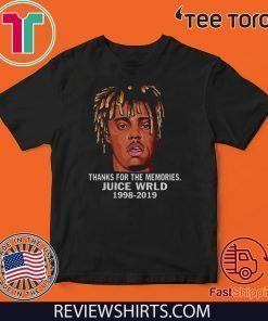Original OJuice WRLD thank for the memories 1998 2019 T-Shirt