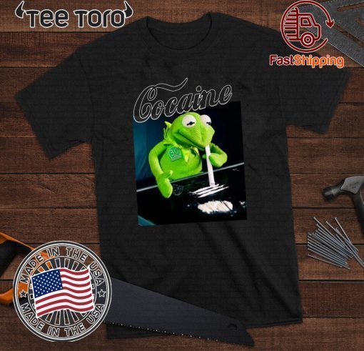 Kermit the frog doing coke 2020 T-Shirt