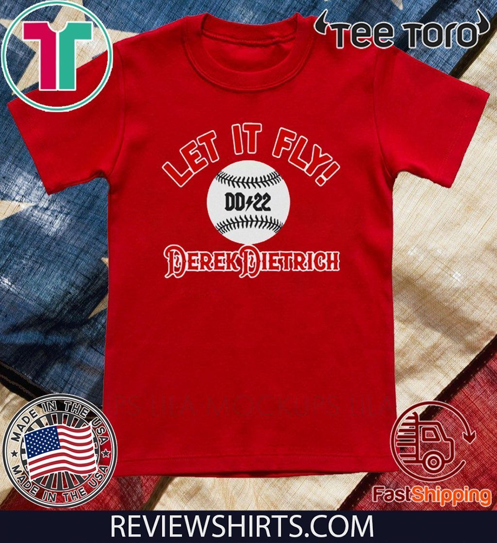 Let It Fly Derek Dietrich 2020 T-Shirt