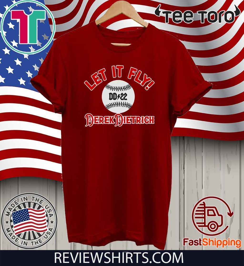 Let It Fly Derek Dietrich 2020 T-Shirt