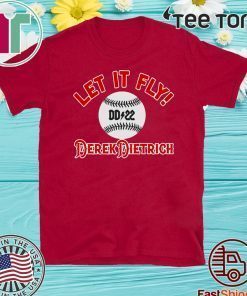 Let It Fly Derek Dietrich 2020 T-Shirt
